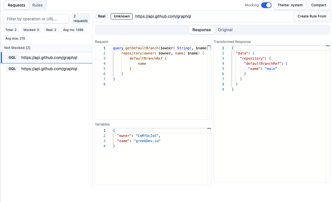 GraphQLens screenshot